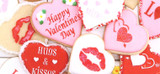 Love  Valentine's Cookie and Candy Stencils
