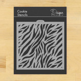 Zebra Skin Cookie and Craft Stencil