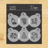 Wedding Candy and Cookie Stencil Set