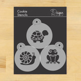 Pond Critters Cake or Cookie Stencil Set