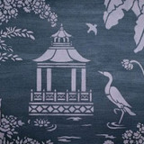 Pagoda Insert Wall Stencil for Oriental Toile by Jeff Raum