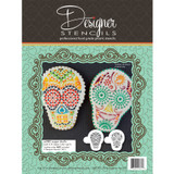 Sugar Skull Cookie Stencil Set - No Cutter