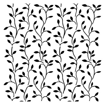 Climbing Vine Allover Pattern Stencil (10 mil plastic) SKU #FS119