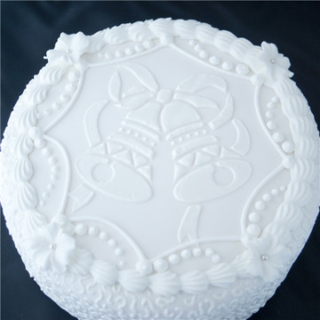 Ringing Bells Cake Stencil Top