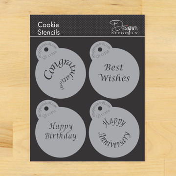 Special Occasions Candy and Cookie Stencil Set
