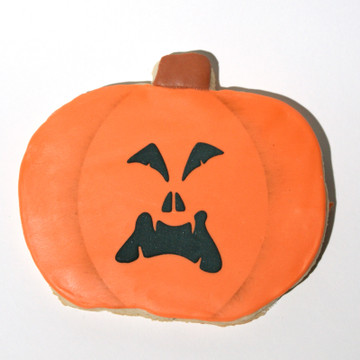 Jack-O-Lantern Pumpkin Halloween Faces Cookie Stencil Set Cupcake