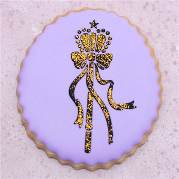 Princess Crown Cake Stencil SKU #C296