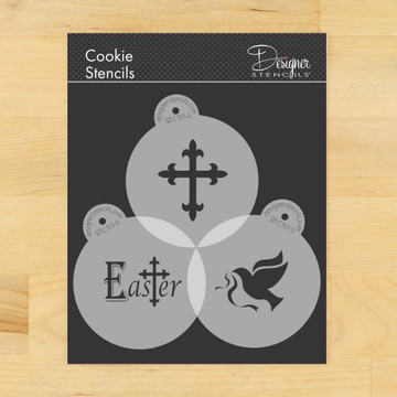 Easter Cookie or Cupcake Stencil Set