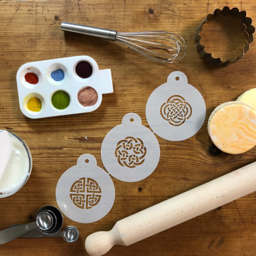 Celtic Knots Candy and Cookie Stencil Set