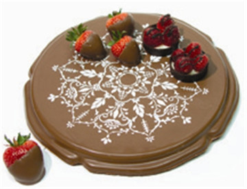 Winterthur Museum Small Medallion Cake Stencil Top