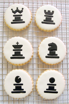 Chess Cookie Stencil Set SKU #C486
