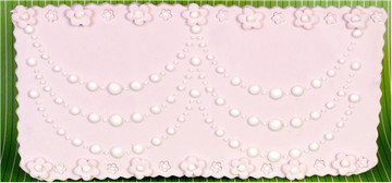 Ella's Pearls Cake Stencil Side