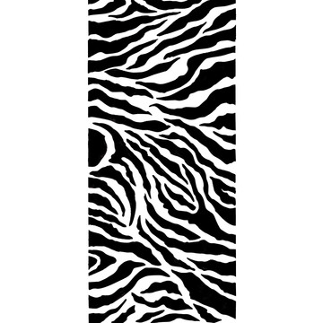 Zebra Stripe Wall Stencil
