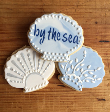 Seashells Cookie Cutter and Stencil Set