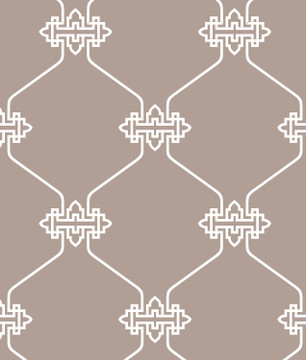 Chinese Lattice Allover Wall Stencil