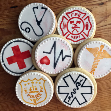 Medical Symbols Cookie Stencil Set Cookies Baked