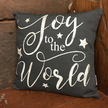 "Joy To The World" Sign Stencil (10 mil plastic)