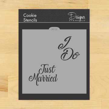 I Do Cookie and Craft Stencil