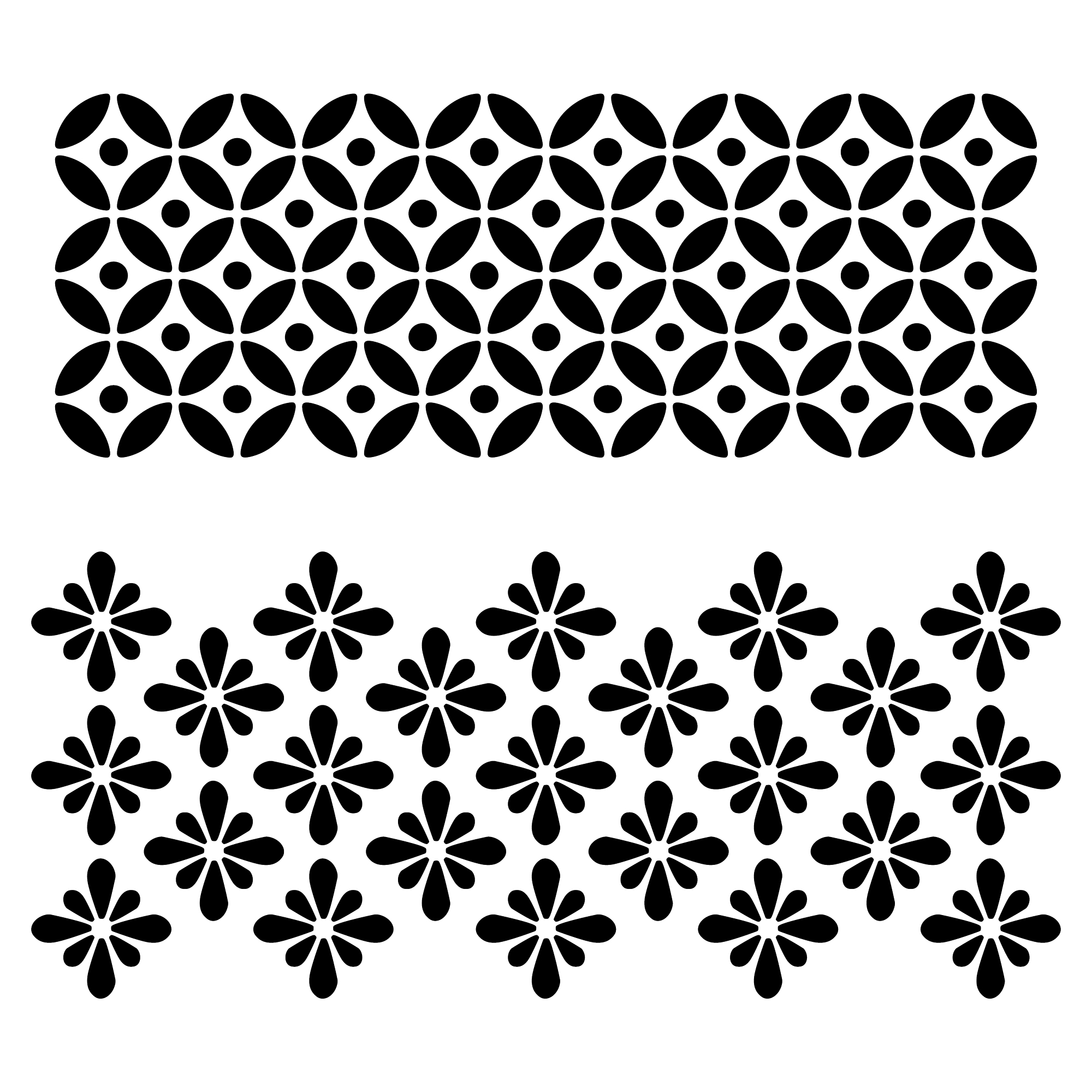 flower motif pattern