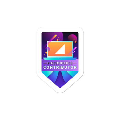 BigCommerce Contributor Sticker