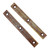 98mm Serrated Fixture Rail 2 PC Set - Top View