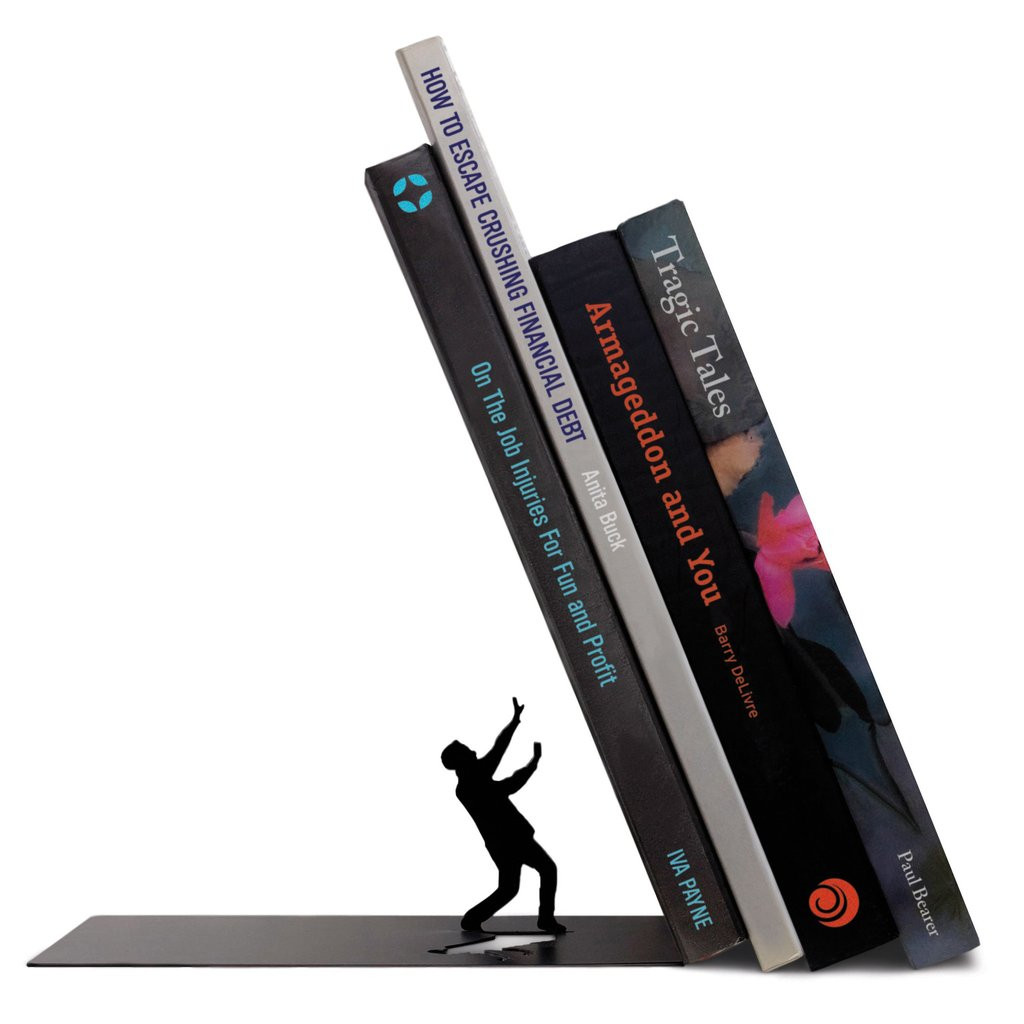 Falling Bookend