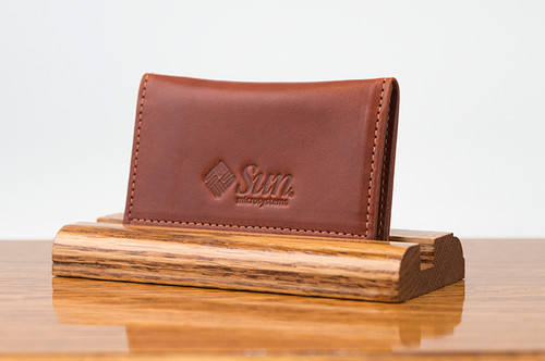 Personal Card Holder Chestnut 