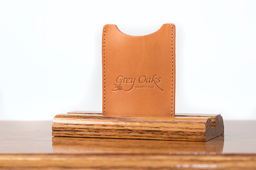 Magnetic Clip Wallet Tan 