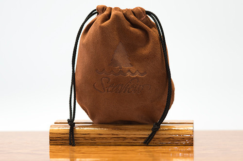 Medium Pouch Chestnut Pig Suede