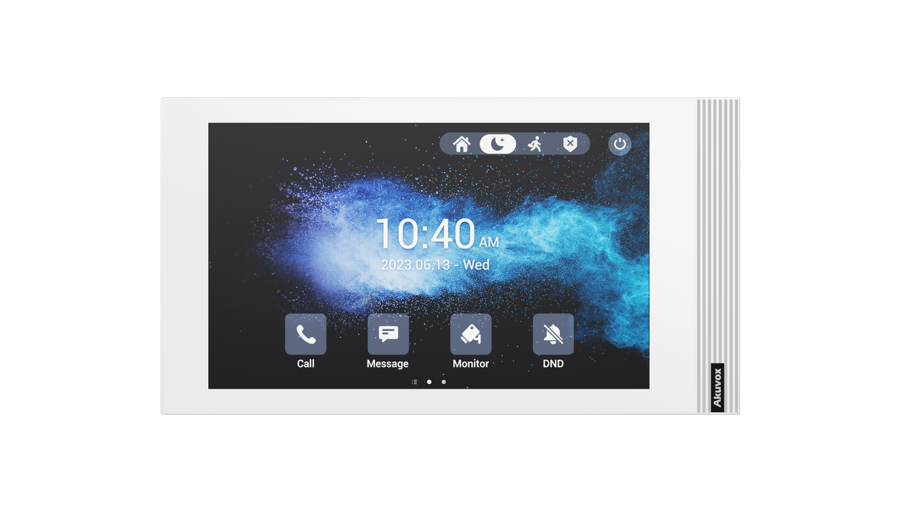 Akuvox S562 7 Inch Smart Indoor Monitor - White - S562 White | BLVS
