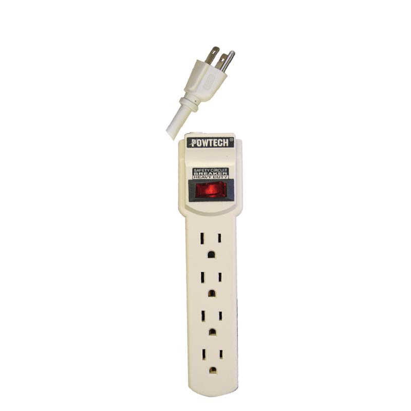 4 OUTLET POWER STRIP - PT-7800B | BLVS