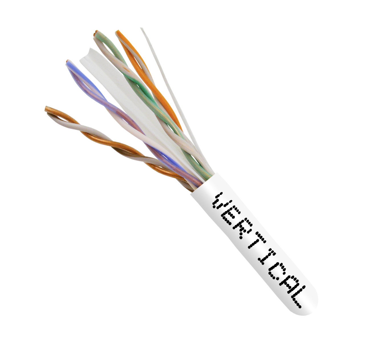 Cat6 23AWG UTP 1000ft, White - 060-493/WH | BLVS