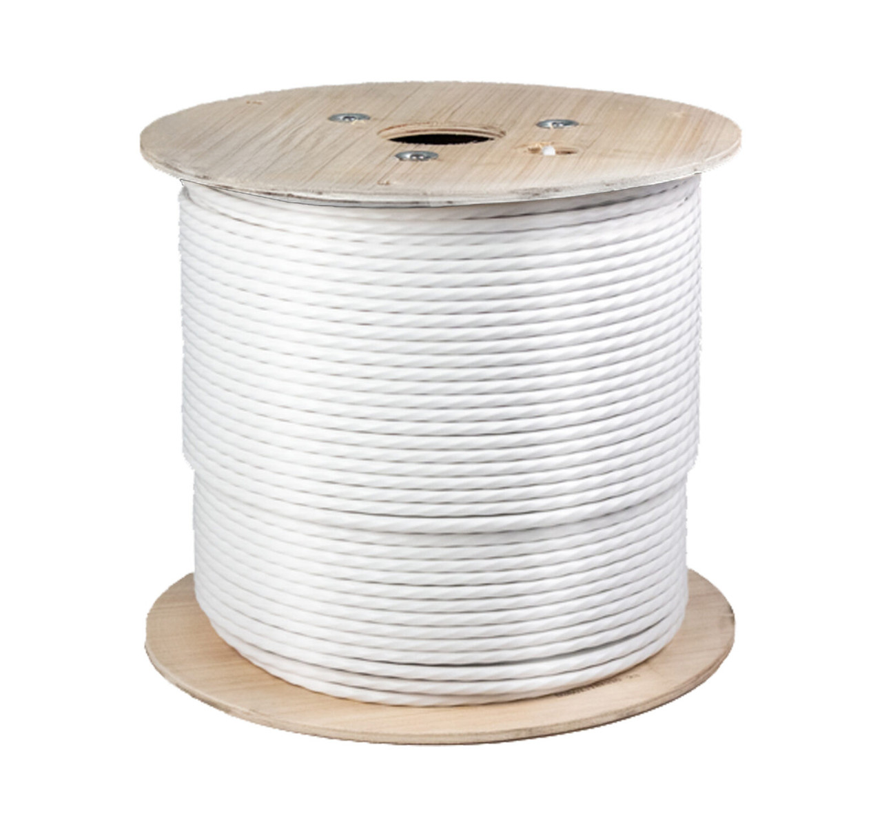 Cat6A CMR UTP 23AWG Cable 1000ft, White - 064-486/A/WH | BLVS