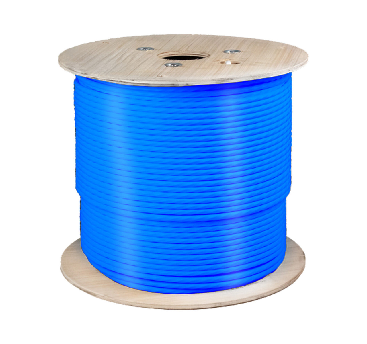 Cat6A Pvc Cable 1000ft, Blue - 064-485/A/BL | BLVS