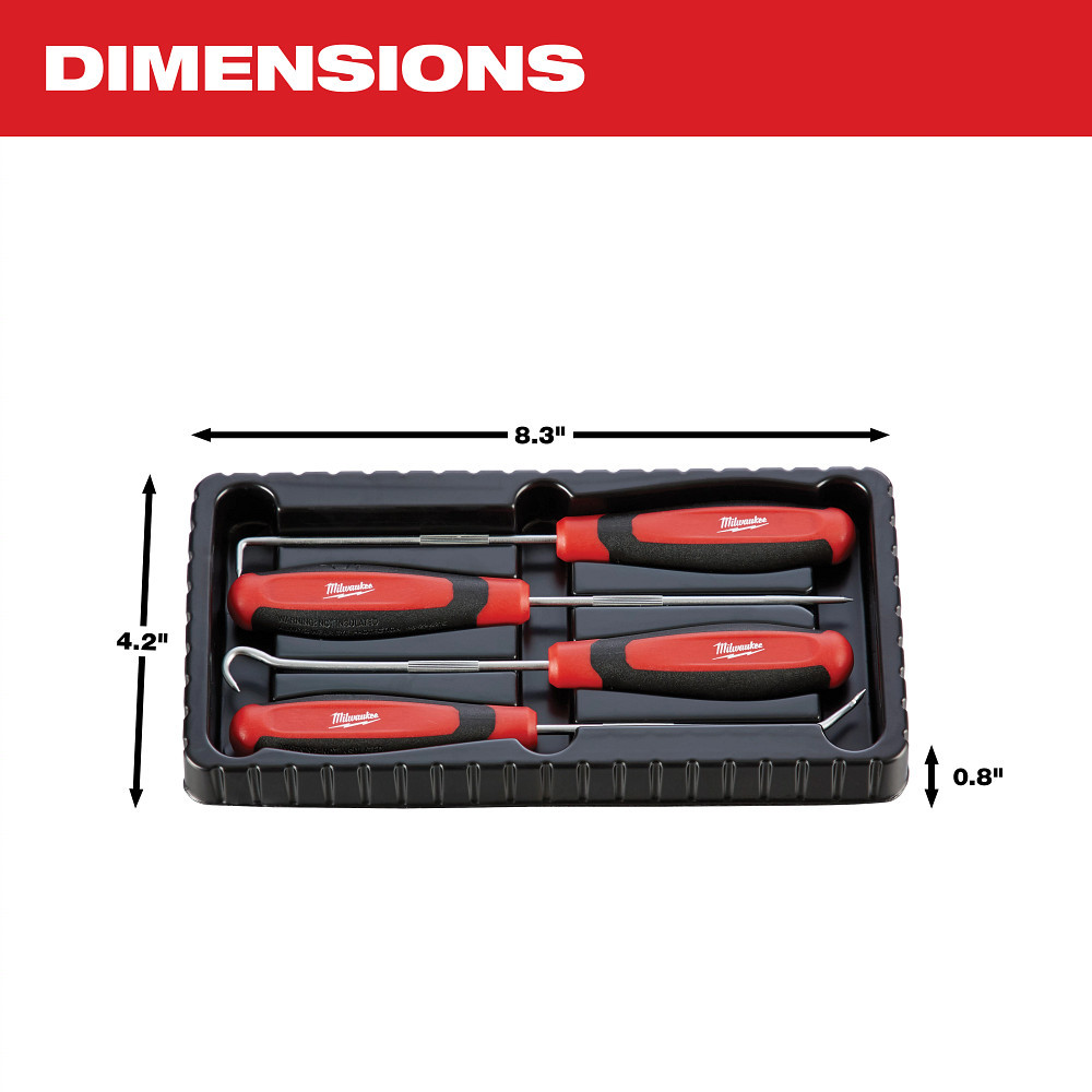 4pc Hook & Pick Set - 48-22-9215 | BLVS