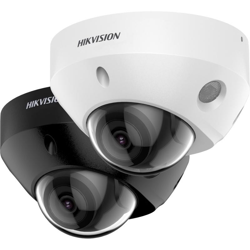 8 MP AcuSense Fixed Mini Dome Network Camera - White - DS