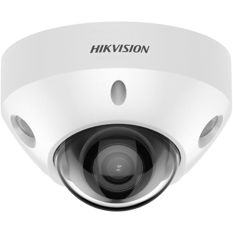 8 MP AcuSense Fixed Mini Dome Network Camera - White - DS