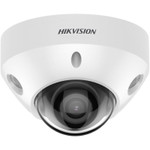 AcuSense 8MP Outdoor IR Mini Dome IP Camera 4mm Fixed Lens with Audio & Alarm - White - DS-2CD2583G2-IS 4mm-OLD