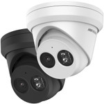 4MP AcuSense Fixed Turret 2.8mm Fixed Lens Network Camera, Built-In Microphone - White - DS-2CD2343G2-IU 2.8mm