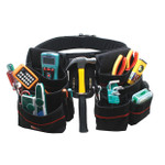 Heavy Duty Double Tool Pouch With Belt - 902-311