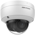 8MP AcuSense Vandal Fixed Dome 4mm Fixed Lens Network Camera, Built-In Microphone - White - DS-2CD2183G2-IU 4mm-OLD