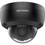 4MP AcuSense Fixed Dome 2.8mm Fixed Lens Network Camera, Built-In Microphone - Black - DS-2CD2143G2-IU 2.8mm (B)