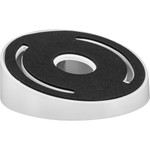 Angled Based Bracket 110MM, White - AB110