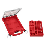 3/8” Drive 28pc Ratchet & Socket Set with PACKOUT™ Low-Profile Compact Organizer - SAE - 48-22-9481