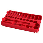 3/8” Drive 28pc Ratchet & Socket Set with PACKOUT™ Low-Profile Compact Organizer - SAE - 48-22-9481