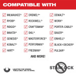 OPEN-LOK™ 1-3/8" Carbide Teeth Metal Multi-Tool Blade - 49-25-1501