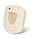 Single Button Water Resistant Pendant, Beige - EN1223S