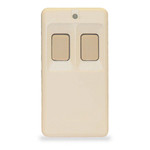 Double Pendant Necklace Pendant, Beige - EN1233D