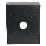 Steel Hood, 8in x 10in, Black - HOOD-CS-08x10