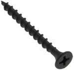 8x3 inch Phillips Bugle Head Drywall Screw Coarse Thread Black Phosphate, 100PK - JDWC9C